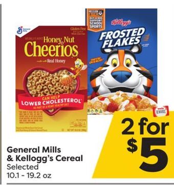 Weis Markets General mills & kellogg's cereal offer