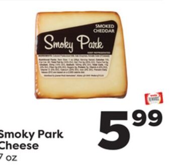 Weis Markets Smoky park cheese offer