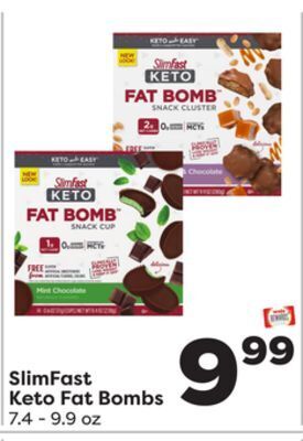 Weis Markets Slimfast keto fat bombs offer