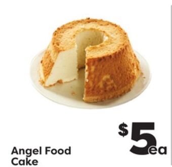 Weis Markets Angel food cake offer