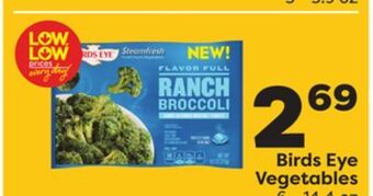 Weis Markets Birds eye vegetables offer