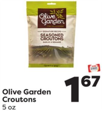 Weis Markets Olive garden croutons offer