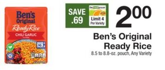 The Fresh Grocer Ready rice offer