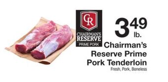 The Fresh Grocer Prime pork tenderloin offer