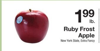 The Fresh Grocer Ruby frost apple offer