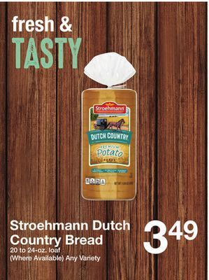 The Fresh Grocer Dutch country bread offer