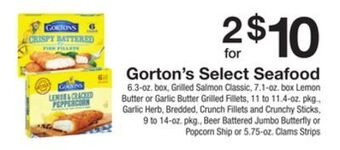 The Fresh Grocer Select seafood offer