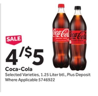 Stop&Shop Coca-cola offer