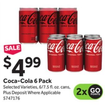 Stop&Shop Coca-cola 6 pack offer