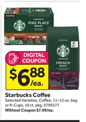 Stop&Shop Starbucks coffee offer