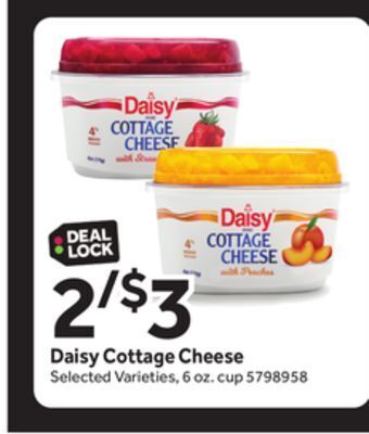 Stop&Shop Daisy cottage cheese offer