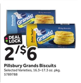 Stop&Shop Pillsbury grands biscuits offer