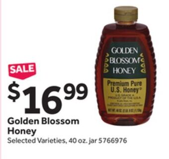 Stop&Shop Golden blossom honey offer