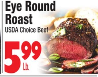 King Kullen Eye round roast offer