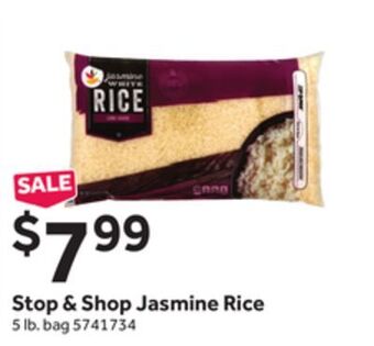 Stop&Shop Stop & shop jasmine rice offer
