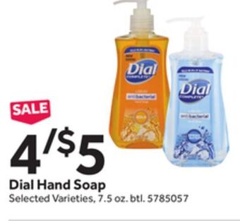 Stop&Shop Dial hand soap offer