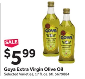 Stop&Shop Goya extra virgin olive oil offer