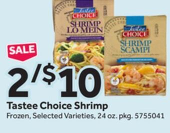 Stop&Shop Tastee choice shrimp offer