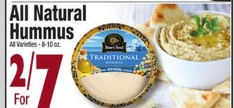 King Kullen All natural hummus offer