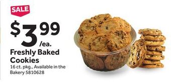 Stop&Shop Freshly baked cookies offer