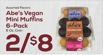DeCicco & Sons Abe's vegan mini muffins 6-pack offer