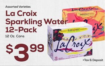 DeCicco & Sons La croix sparkling water 12-pack offer