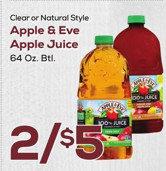 DeCicco & Sons Apple & eve apple juice offer