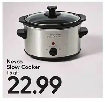 Hy-Vee Nesco slow cooker offer