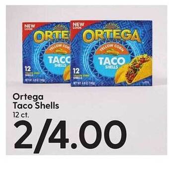 Hy-Vee Ortega taco shells offer