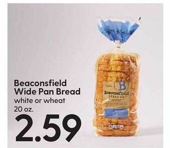 Hy-Vee Beaconsfield wide pan bread offer