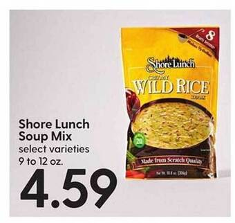 Hy-Vee Shore lunch soup mix offer