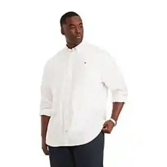 Kohl's Big & tall tommy hilfiger stretch oxford custom-fit shirt offer