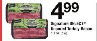 ACME Signature select® uncured turkey bacon offer