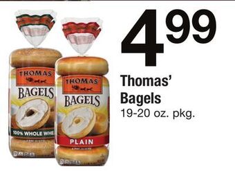 ACME Thomas' bagels offer