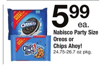 ACME Nabisco party size oreos or chips ahoy! offer