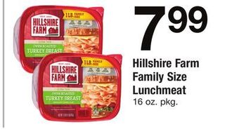 ACME Hillshire farm family size lunchmeat offer