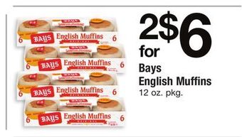 ACME Bays english muffins offer