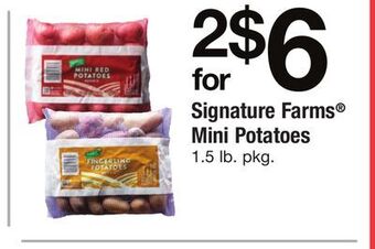 ACME Signature farms® mini potatoes offer