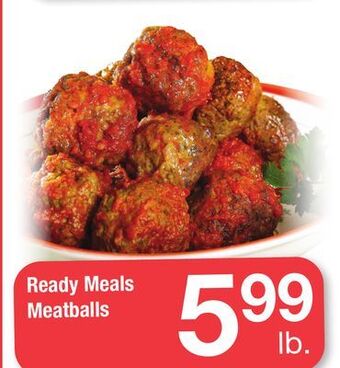 ACME Ready meals meatballs offer