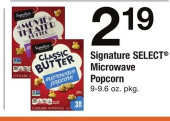 ACME Signature select® microwave popcorn offer