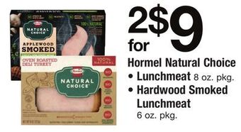 ACME Hormel natural choice offer