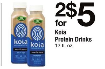 ACME Koia protein drinks offer