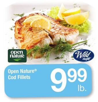 ACME Open nature® cod fillets offer