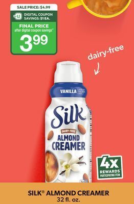 ACME Silk® almond creamer offer