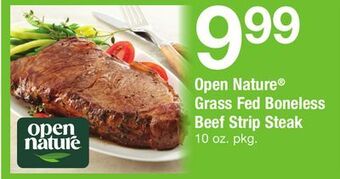 ACME Open nature® grass fed boneless beef strip steak offer
