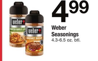 ACME Weber seasonings offer