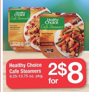 ACME Healthy choice cafe steamers offer