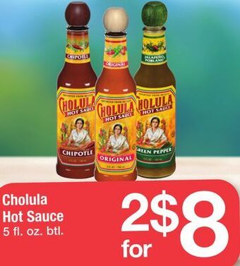 ACME Cholula hot sauce offer