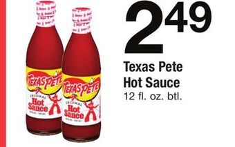 ACME Texas pete hot sauce offer