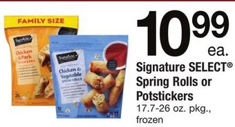 ACME Signature select® spring rolls or potstickers offer